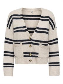 ONLSOPHIE LS V-NECK CARDIGAN BF CS KNT pumice stone