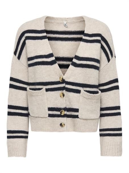 ONLSOPHIE LS V-NECK CARDIGAN BF CS KNT pumice stone