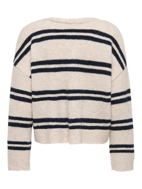 ONLSOPHIE LS V-NECK CARDIGAN BF CS KNT pumice stone