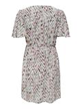 ONLSTAR LIFE S/S SLOANE DRESS PTM cloud dancer