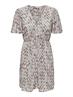 ONLSTAR LIFE S/S SLOANE DRESS PTM cloud dancer