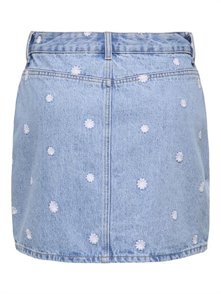 ONLSTELLA DAISY SHORT SKIRT DNM AZG light blue denim