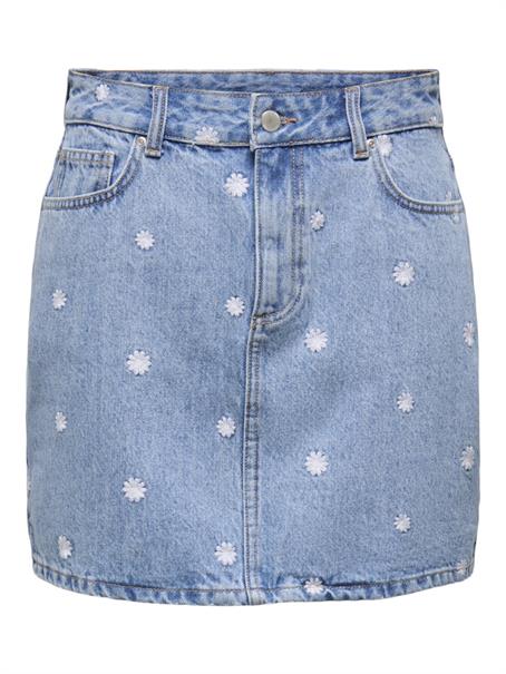 ONLSTELLA DAISY SHORT SKIRT DNM AZG light blue denim