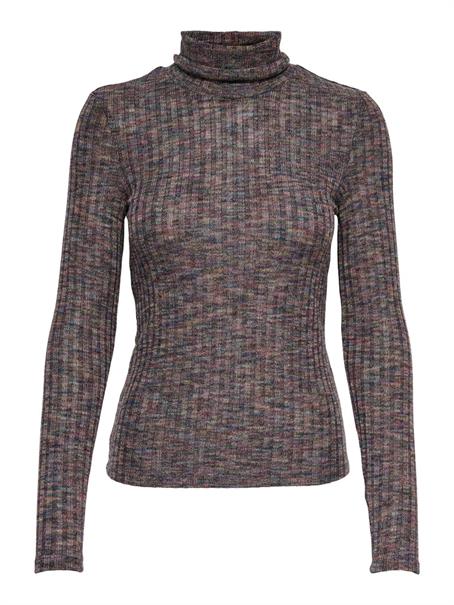 ONLSTINNE L/S ROLLNECK TOP JRS india ink-space dye