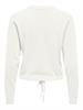 ONLSUNNY LS STRING DETAIL O-NECK CC KNT cloud dancer
