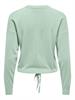 ONLSUNNY LS STRING DETAIL O-NECK CC KNT subtle green