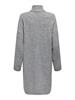 ONLTALIO LS STRIPE ROLLNECK DRESS BF KNT light grey melange