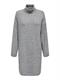 ONLTALIO LS STRIPE ROLLNECK DRESS BF KNT light grey melange