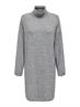 ONLTALIO LS STRIPE ROLLNECK DRESS BF KNT light grey melange