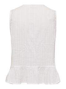 ONLTALLI SL EMB TOP WVN cloud dancer