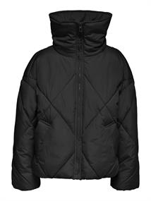 ONLTAMARA SHORT QUILTED JACKET CC OTW black