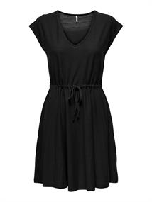 ONLTAMMIE S/S DRESS JRS black