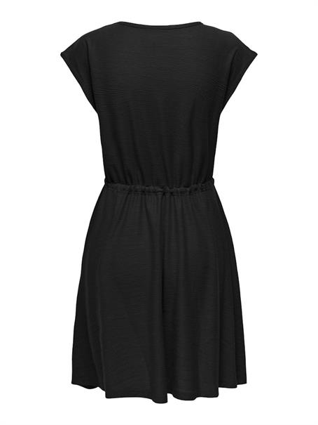 ONLTAMMIE S/S DRESS JRS black