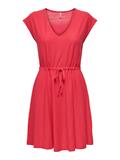 ONLTAMMIE S/S DRESS JRS teaberry
