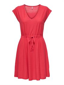 ONLTAMMIE S/S DRESS JRS teaberry