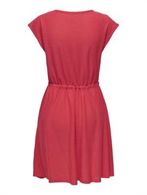 ONLTAMMIE S/S DRESS JRS teaberry