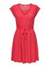 ONLTAMMIE S/S DRESS JRS teaberry