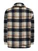 ONLTANJA CALISTA CHECK TEDDY JACKET OTW birch