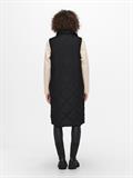 ONLTANZIA QUILTED WAISTCOAT CC OTW black