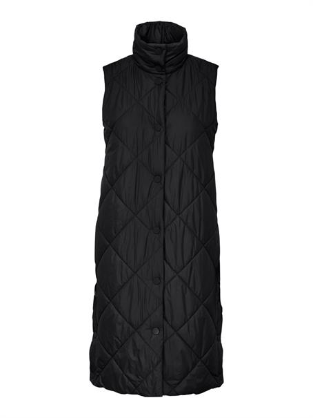 ONLTANZIA QUILTED WAISTCOAT CC OTW black