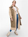 ONLTANZIA QUILTED WAISTCOAT CC OTW tigers eye