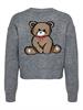 ONLTEDDY LS CARDIGAN EX KNT medium grey melange
