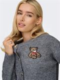 ONLTEDDY LS CARDIGAN EX KNT medium grey melange