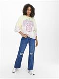 ONLTELLA L/S O-NECK SWT sachet pink