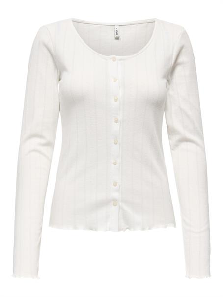 ONLTENNA L/S CARDIGAN CS JRS cloud dancer