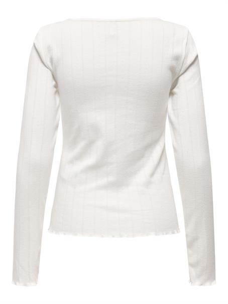 ONLTENNA L/S CARDIGAN CS JRS cloud dancer