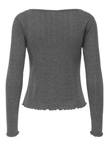 ONLTENNA L/S CARDIGAN CS JRS dark grey melange