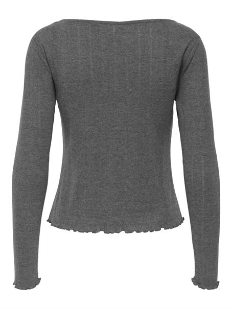ONLTENNA L/S CARDIGAN CS JRS dark grey melange
