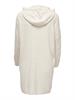 ONLTESSA CAREY L/S HOOD DRESS KNT pumice stone