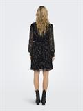 ONLTESSA ELIZA LS DRESS WVN black