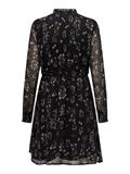 ONLTESSA ELIZA LS DRESS WVN black