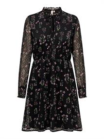 ONLTESSA ELIZA LS DRESS WVN black