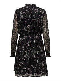 ONLTESSA ELIZA LS DRESS WVN black