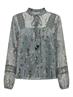 ONLTESSA ELIZA LS TOP WVN balsam green