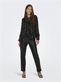 ONLTESSA ELIZA LS TOP WVN black