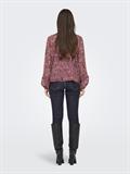 ONLTESSA ELIZA LS TOP WVN rose brown