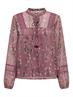 ONLTESSA ELIZA LS TOP WVN rose brown