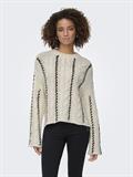 ONLTESSA LS CABEL STITCH O-NECK CC KNT birch