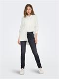 ONLTHYRA LIFE OVERSIZED SHIRT NOOS WVN cloud dancer