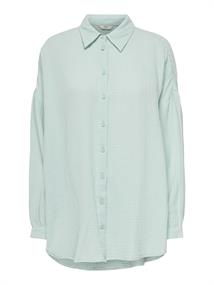 ONLTHYRA LIFE OVERSIZED SHIRT NOOS WVN harbor gray