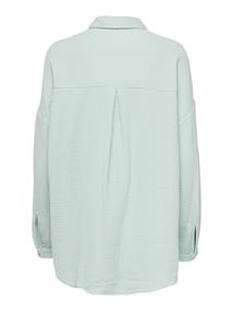 ONLTHYRA LIFE OVERSIZED SHIRT NOOS WVN harbor gray