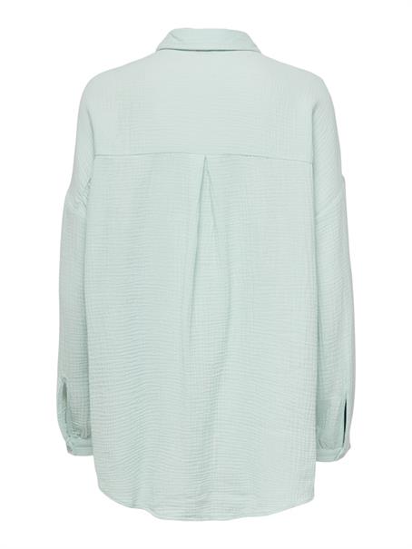ONLTHYRA LIFE OVERSIZED SHIRT NOOS WVN harbor gray