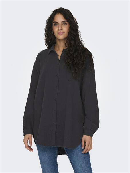 ONLTHYRA LIFE OVERSIZED SHIRT NOOS WVN phantom