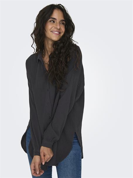 ONLTHYRA LIFE OVERSIZED SHIRT NOOS WVN phantom