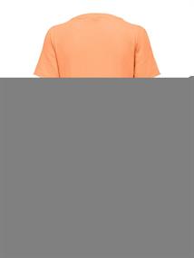 ONLTHYRA LIFE SS V-NECK DRESS WVN CS orange chiffon