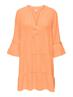 ONLTHYRA PEPLON DRESS NOOS WVN orange chiffon